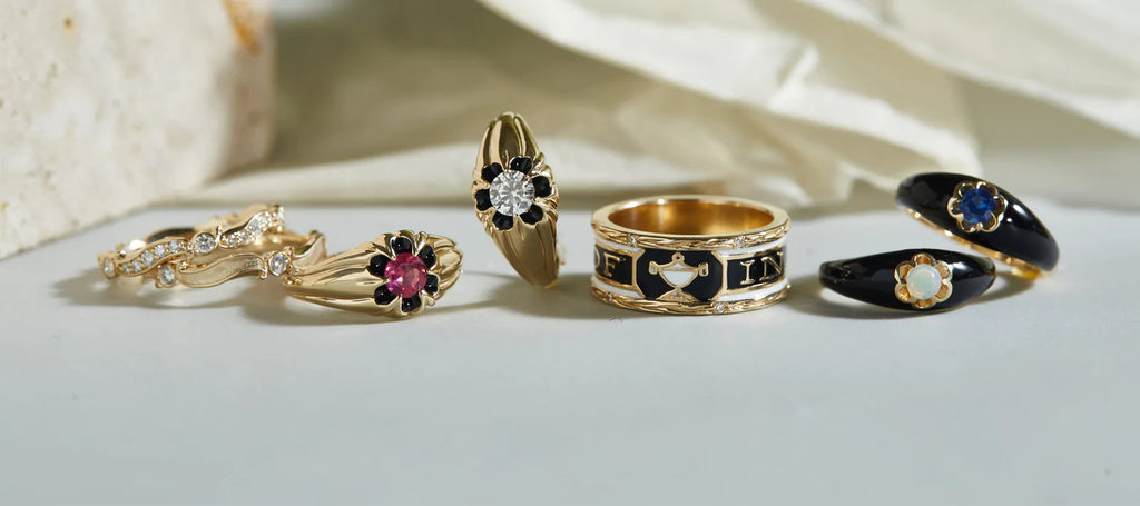 Ashley 2025 monogram rings