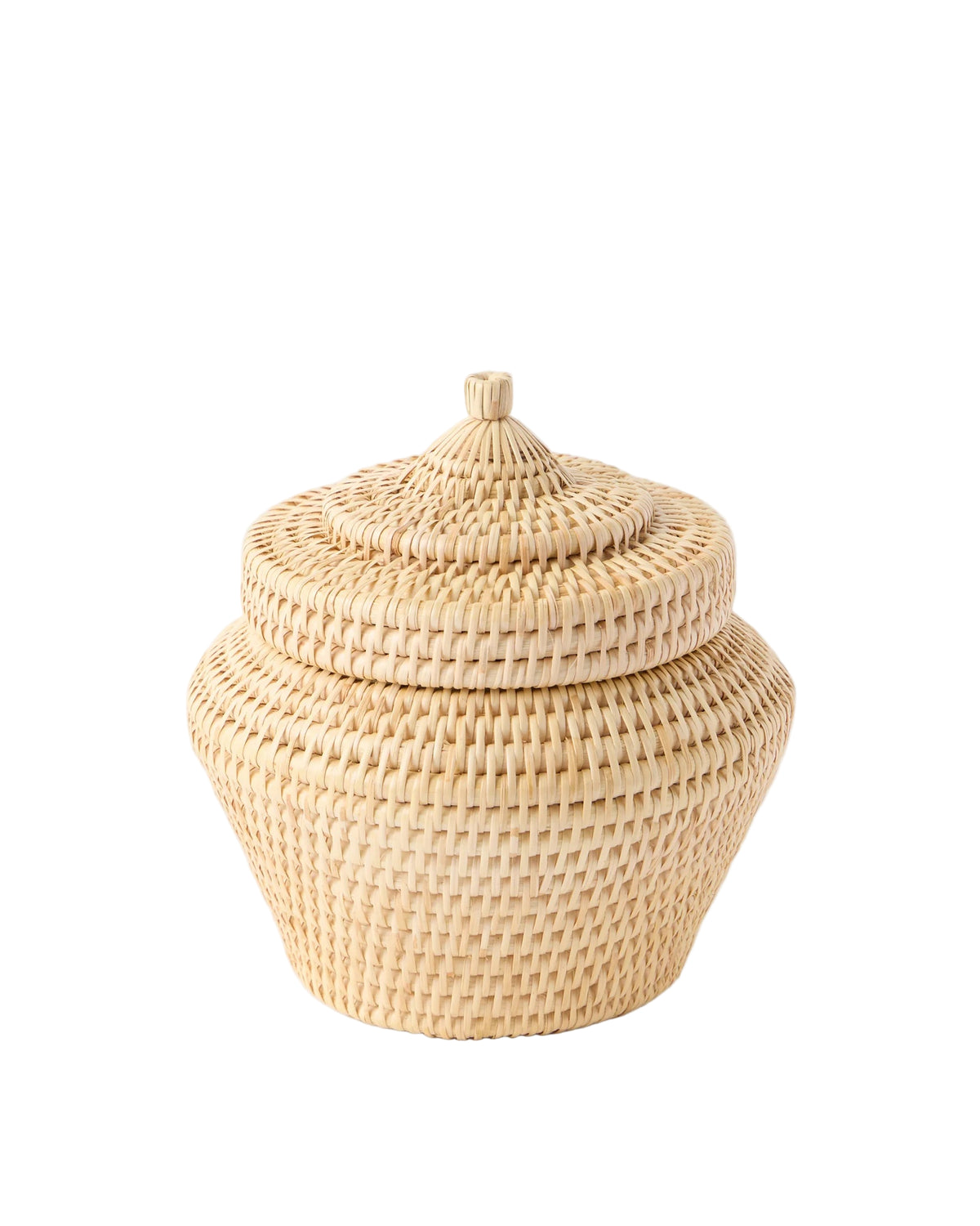 Vimini Woven Candle Holder in Sabbia