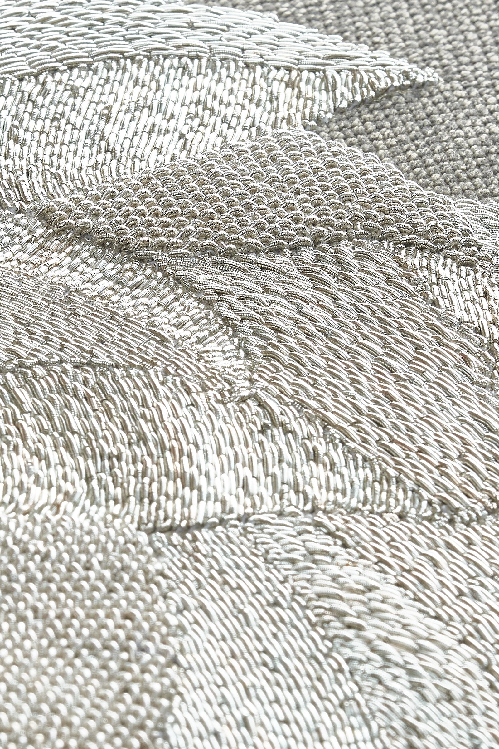 Reuben Challah Cover, Mandrake Grey