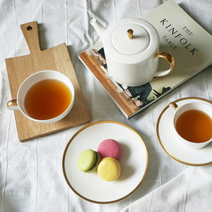 Golden Edge Teapot