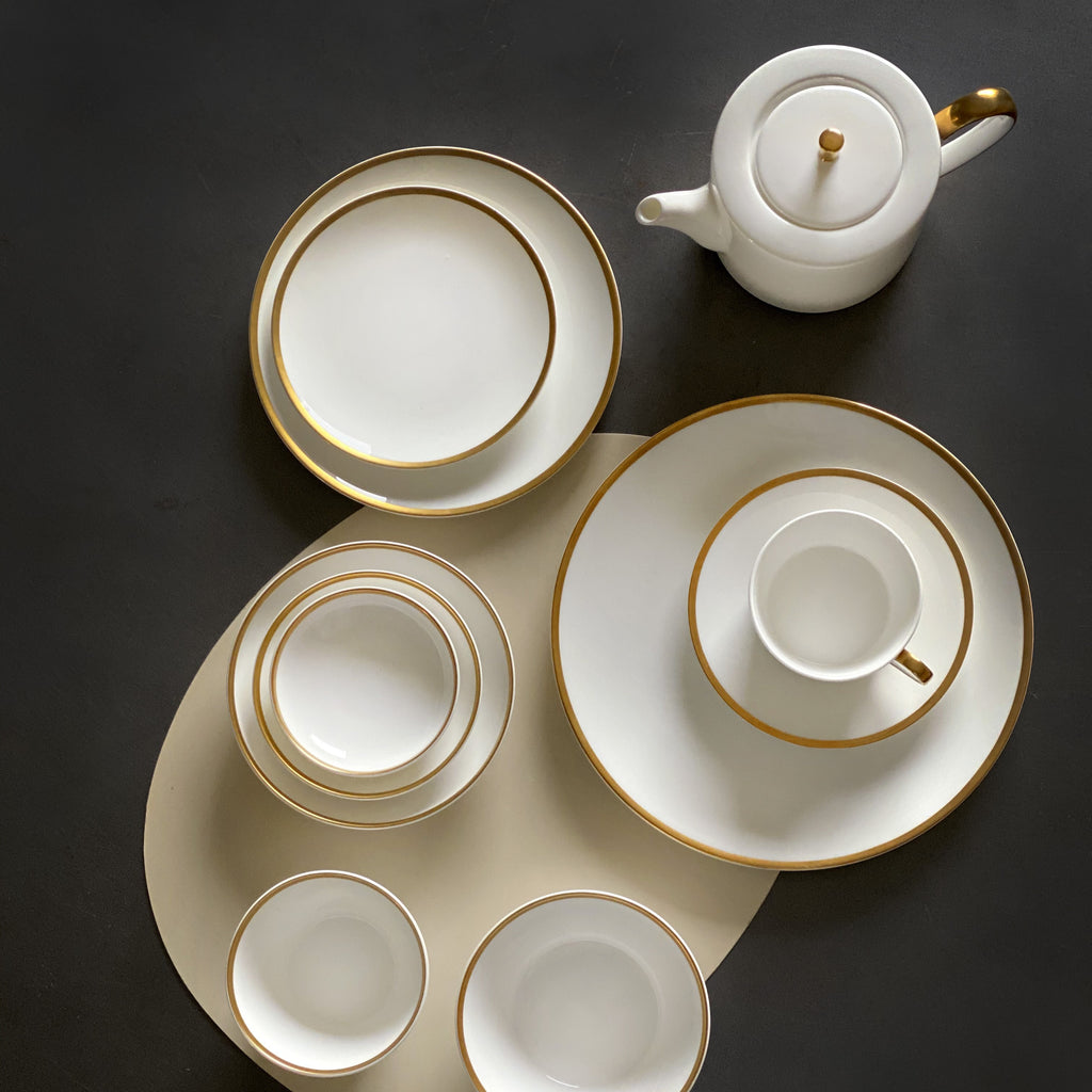 Golden Edge Teapot