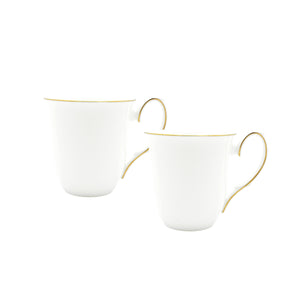 Amelie Brushed Gold Set of 2, Mugs
