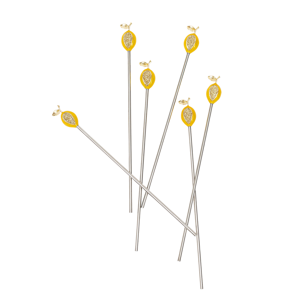 Lemon Swizzle Sticks