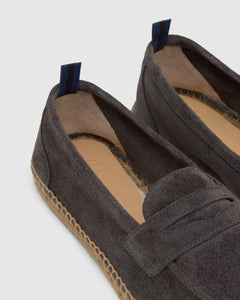 Men's Nacho in Charcoal Leather