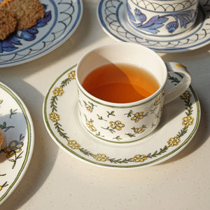 Daisy Chain Cup and Saucer
