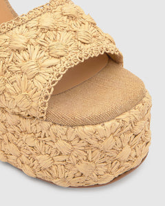 Fabiana in Natural Leather