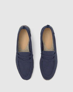 Men's Nacho in Oxford Blue Cotton