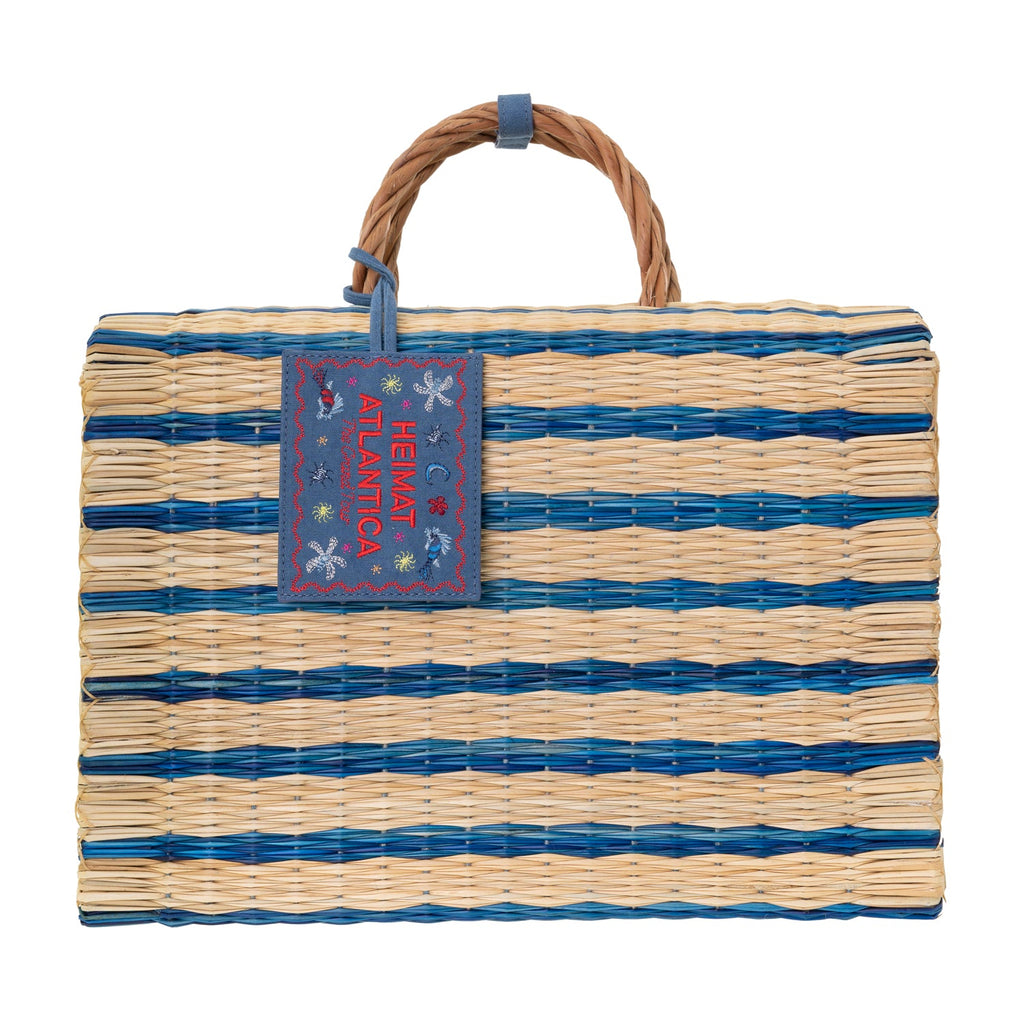 "The Grand Tour Collection" Beach Basket in Sky