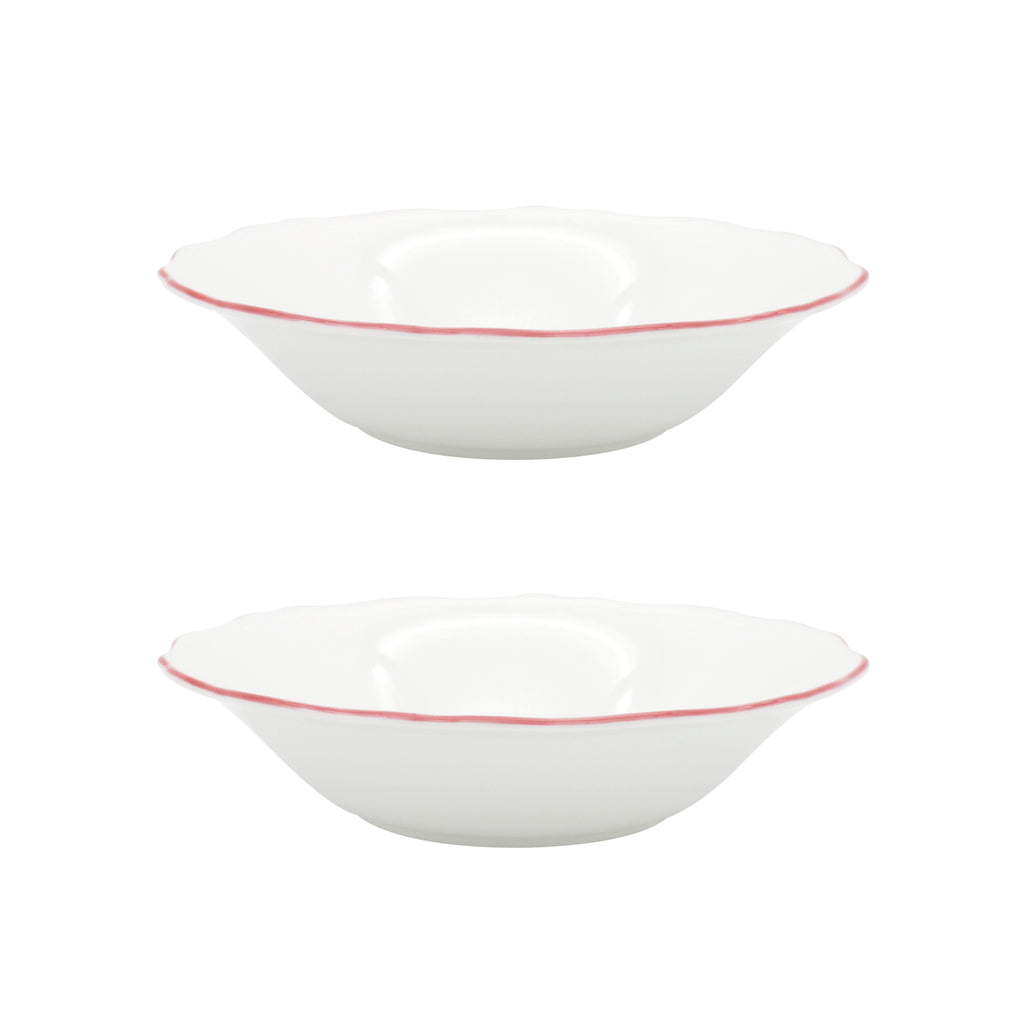 Amelie Roseate Set of 2, Soup / Pasta Bowl