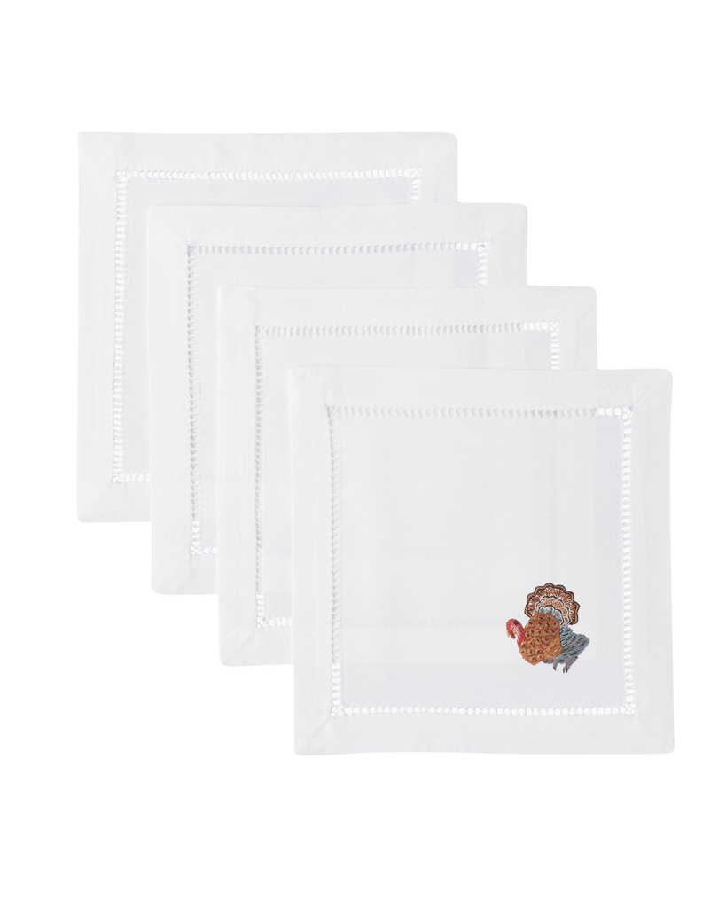 Turkey Gold Cocktail Napkin Set