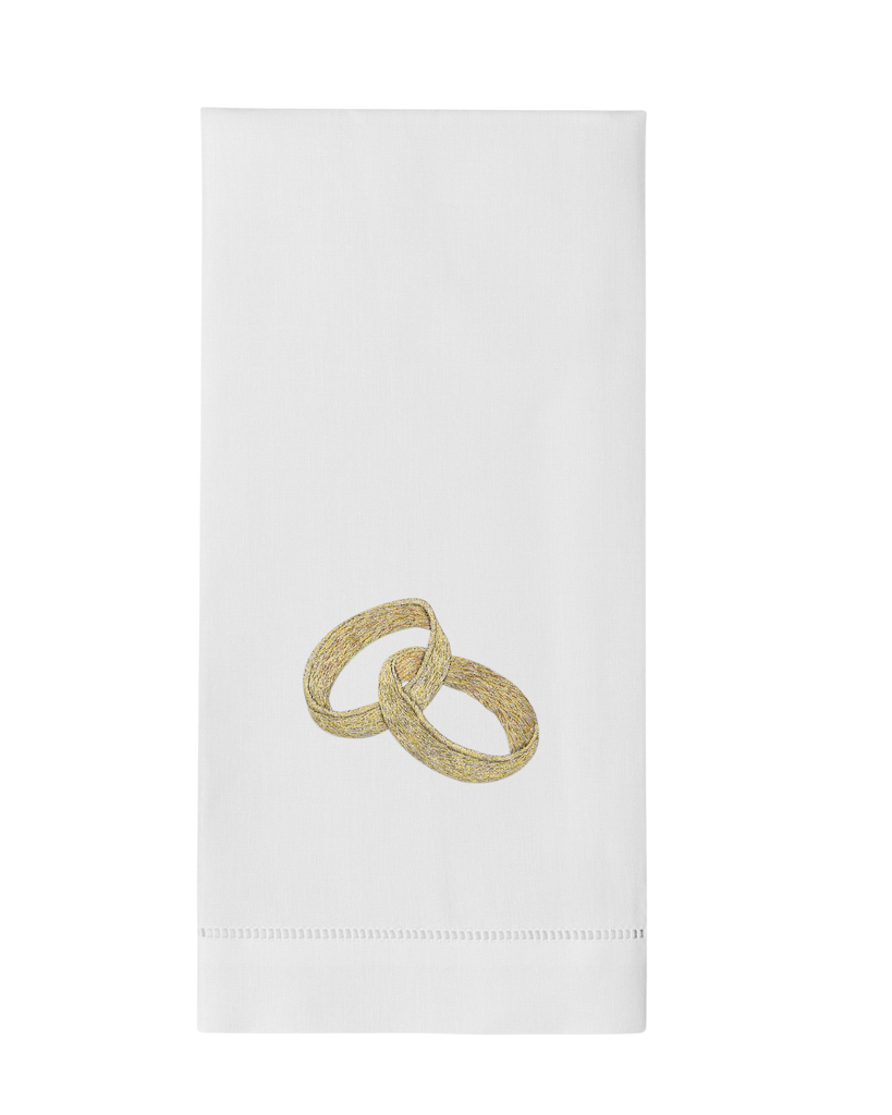 Wedding Bands Hand Towel