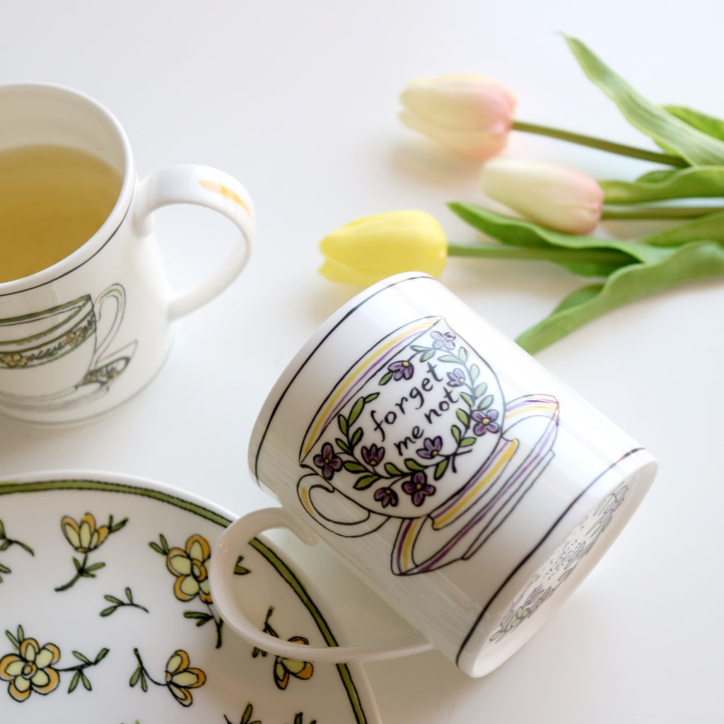Heritage Forget Me Not Mug