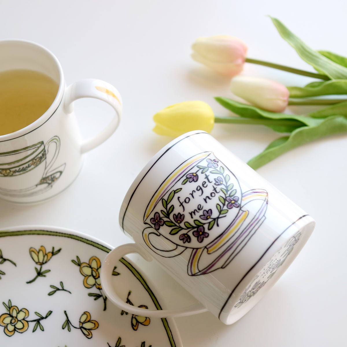 Heritage Forget Me Not Mug