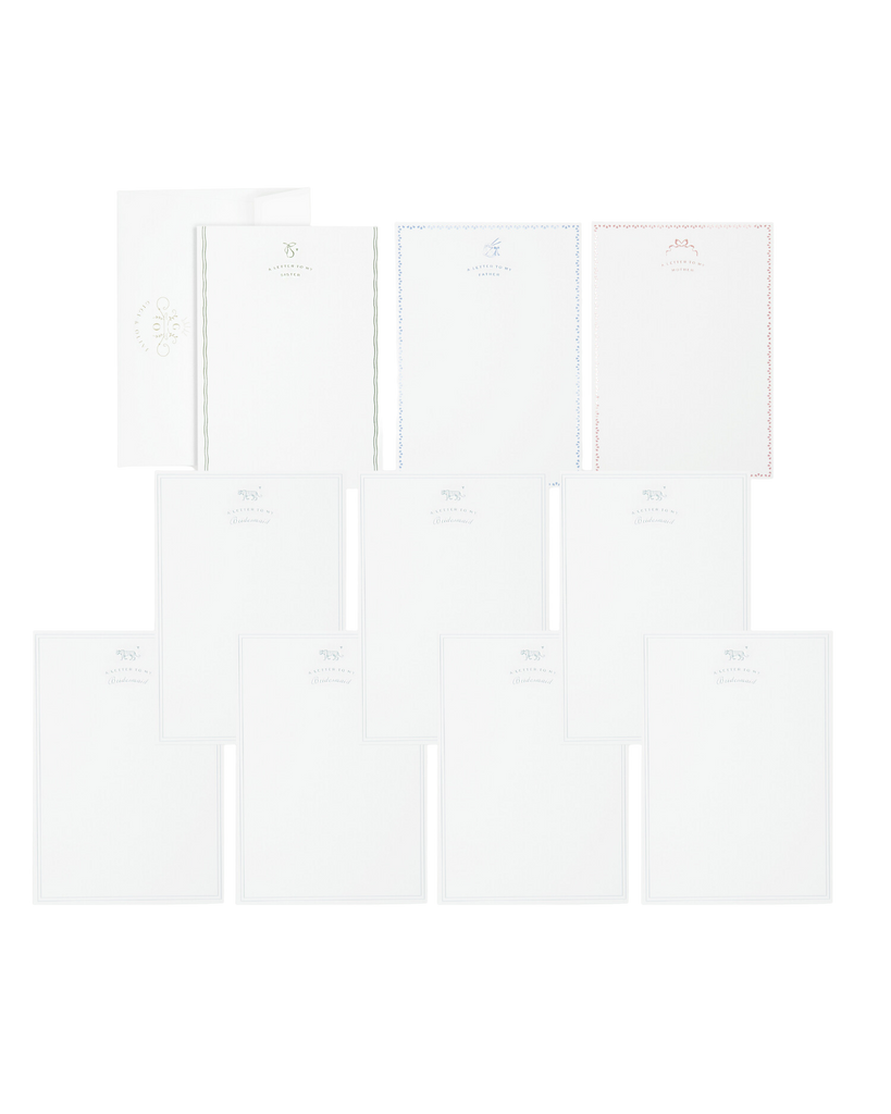 Letter Collection, Set of 10