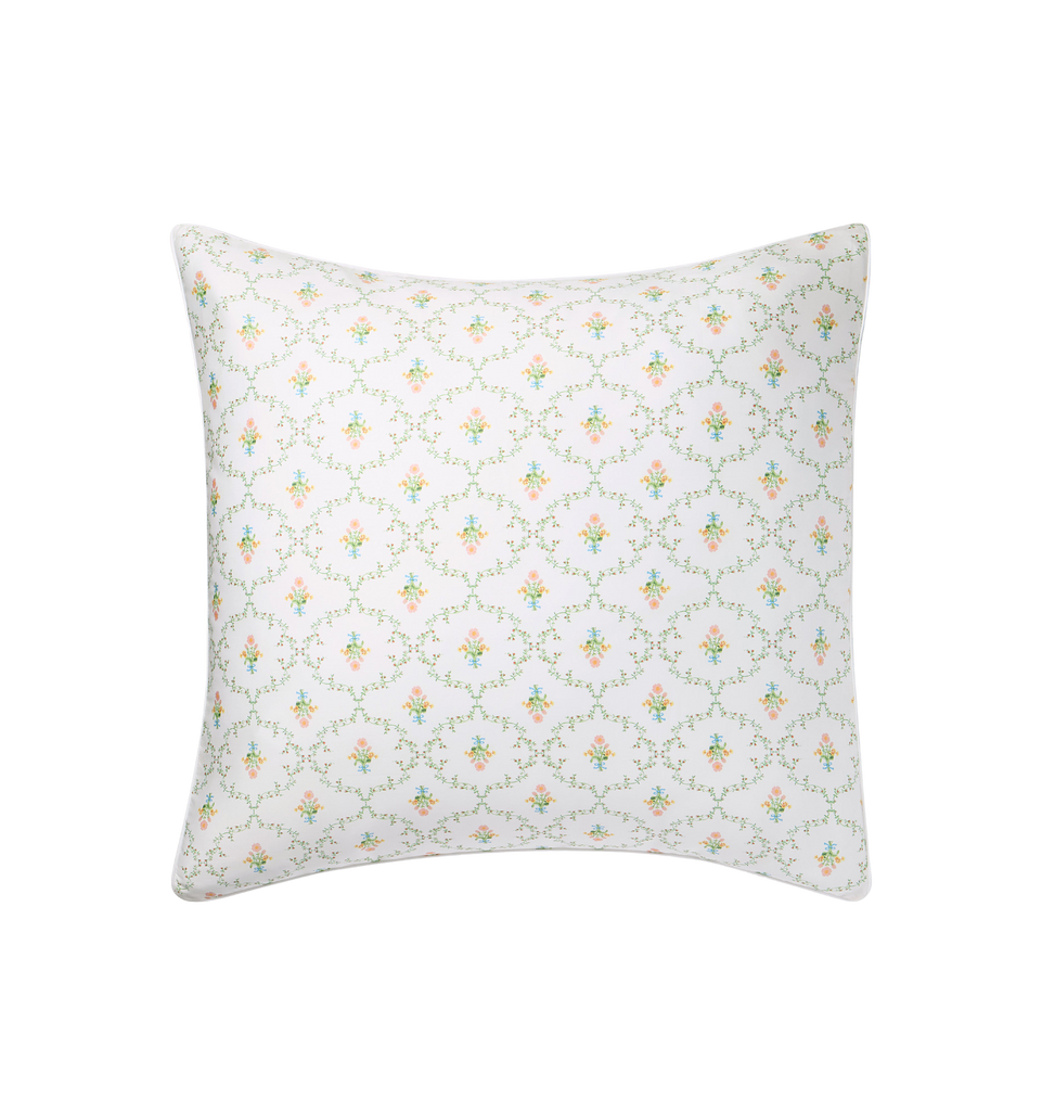 Pastel Trellis Euro Sham
