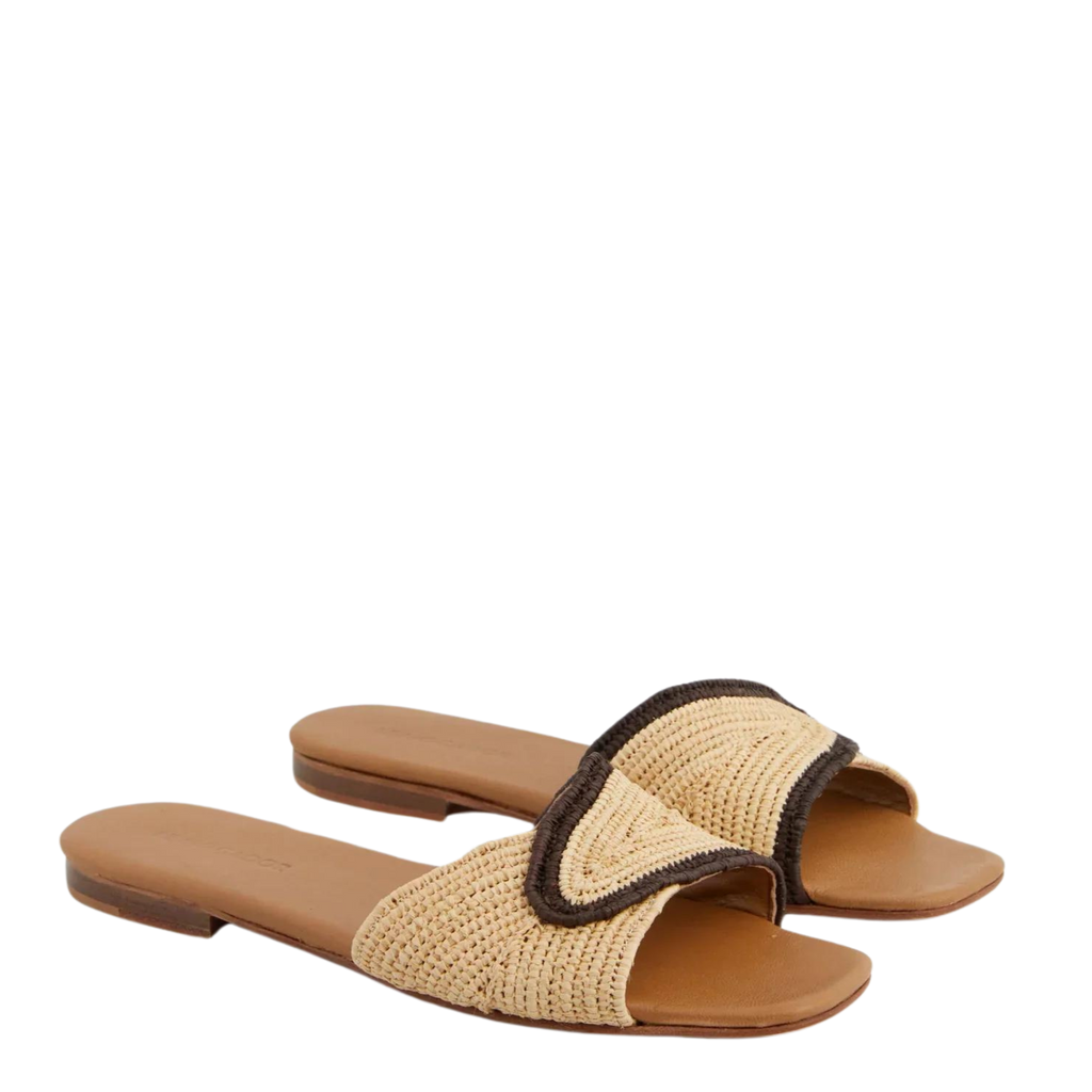 Volakas Sandal in Nude/Brown