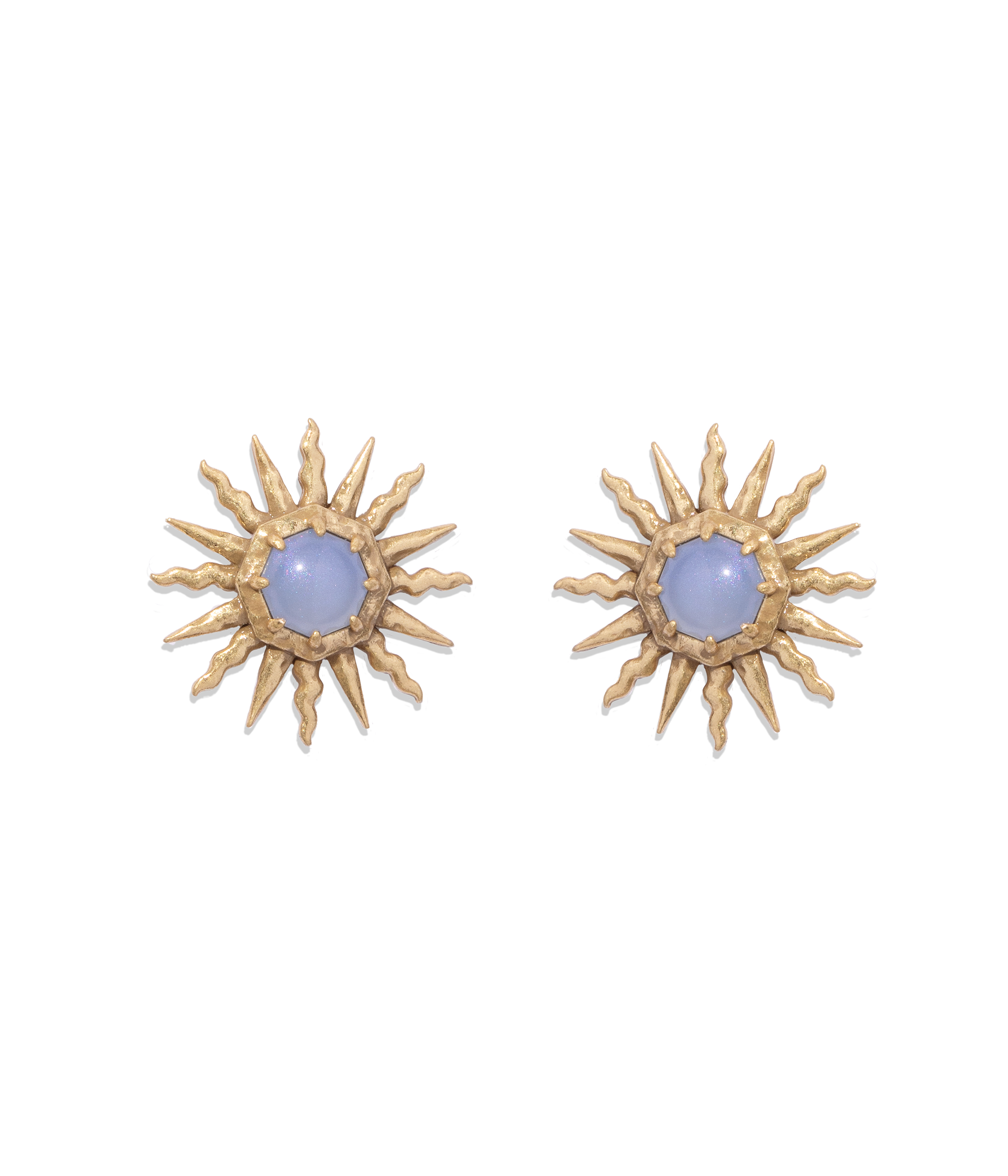 Fira Sun Studs in Gold