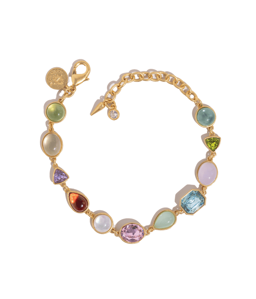 Tabitha Gem Link Bracelet in Multi