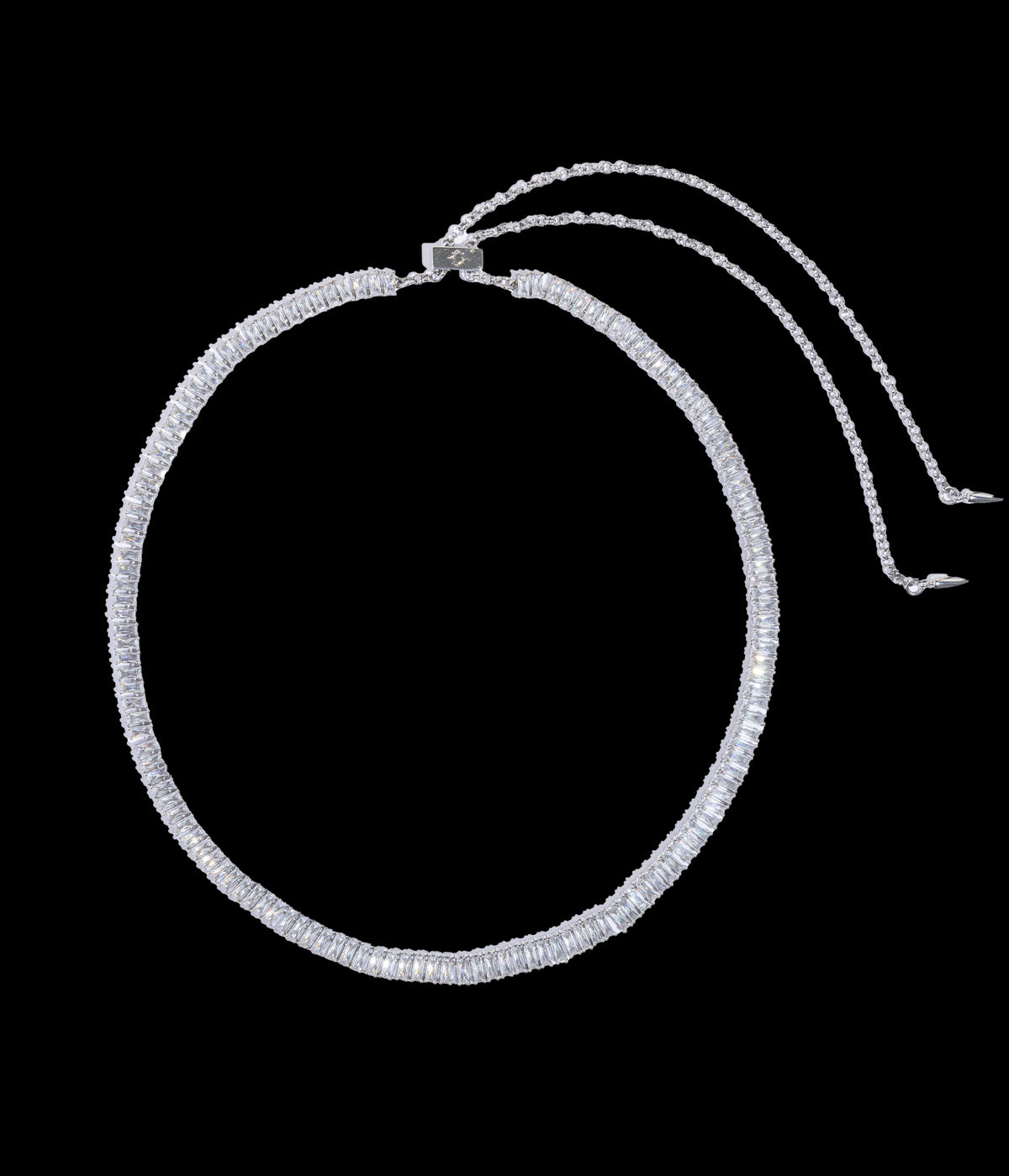Alice Tennis Slider Necklace