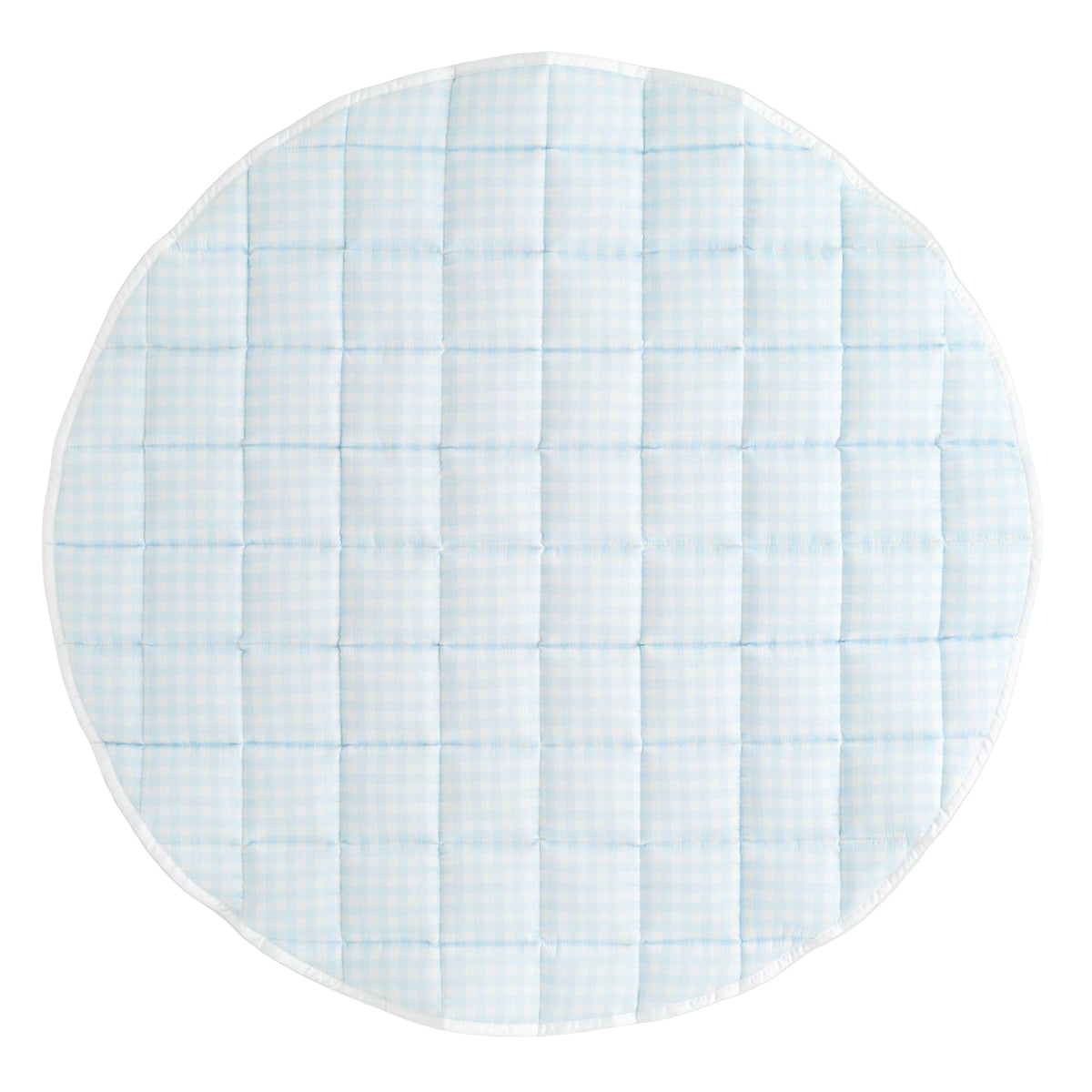 Picnic Gingham Play Mat in Blue