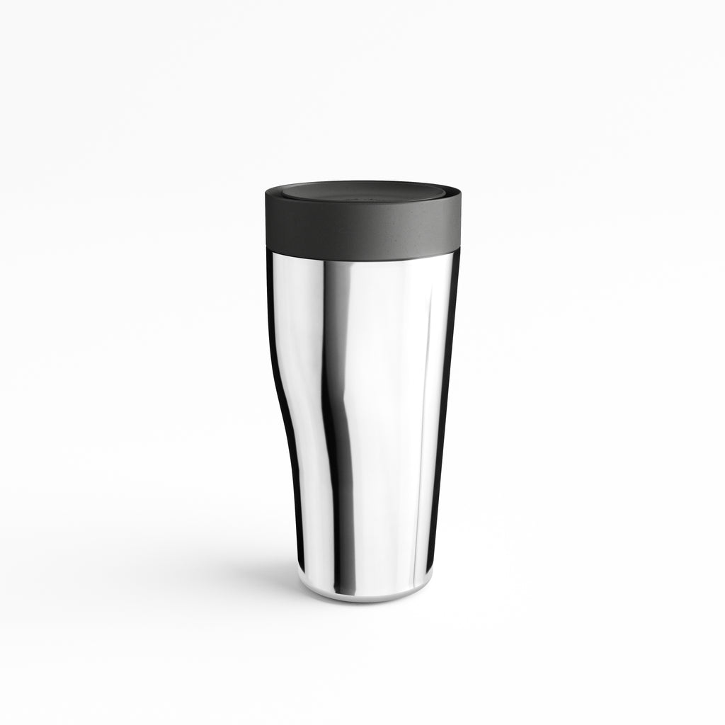 Sky Thermo Cup Stainless Steel Mirror and Plastic