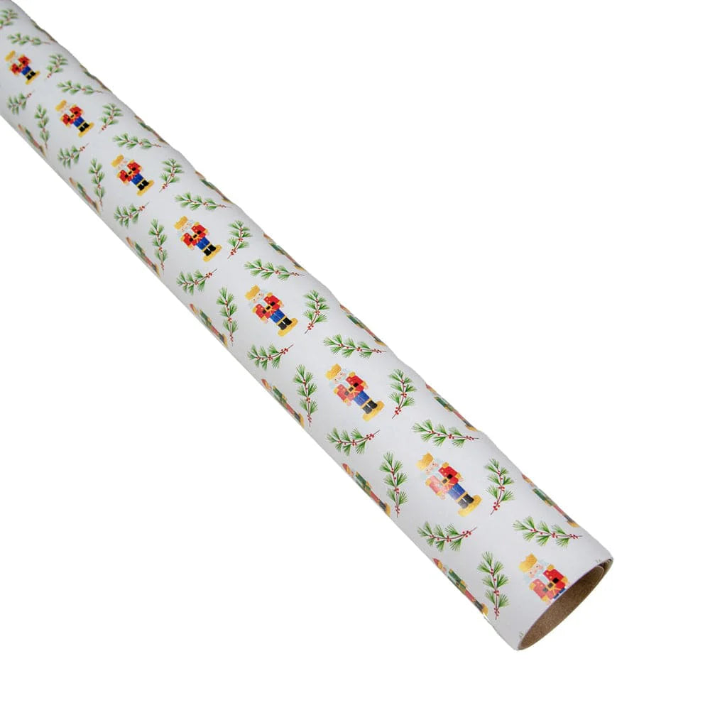 Little Nutcracker Gift Wrapping Paper, 30" x 8'