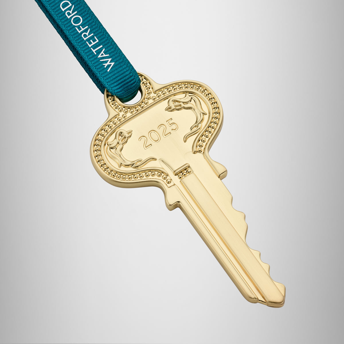 Christmas Key Golden Ornament