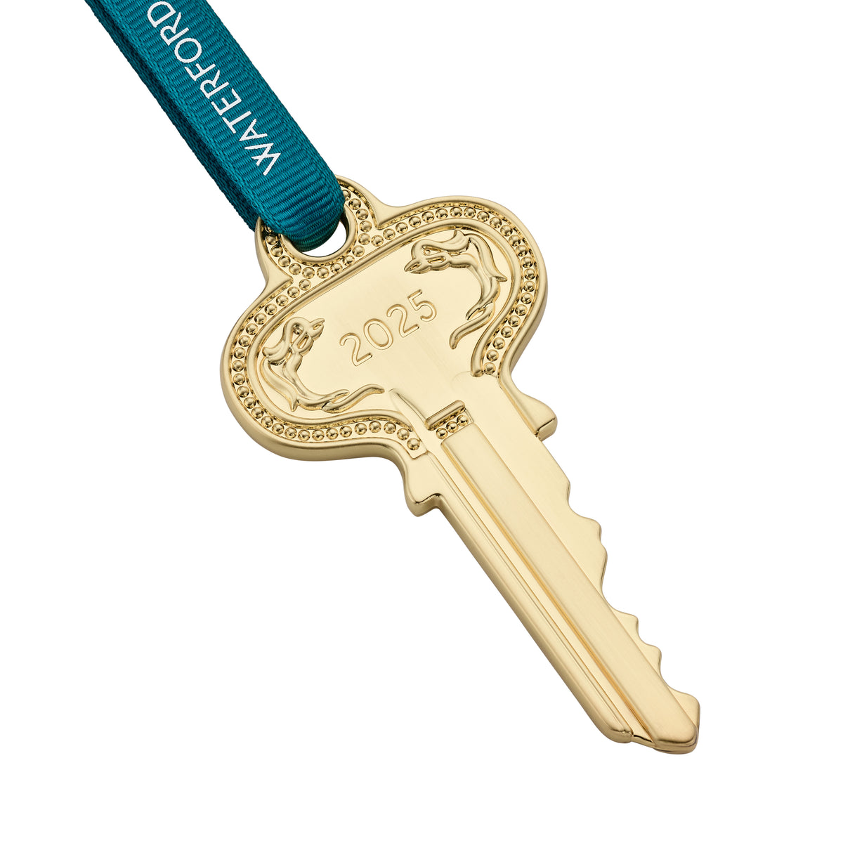 Christmas Key Golden Ornament