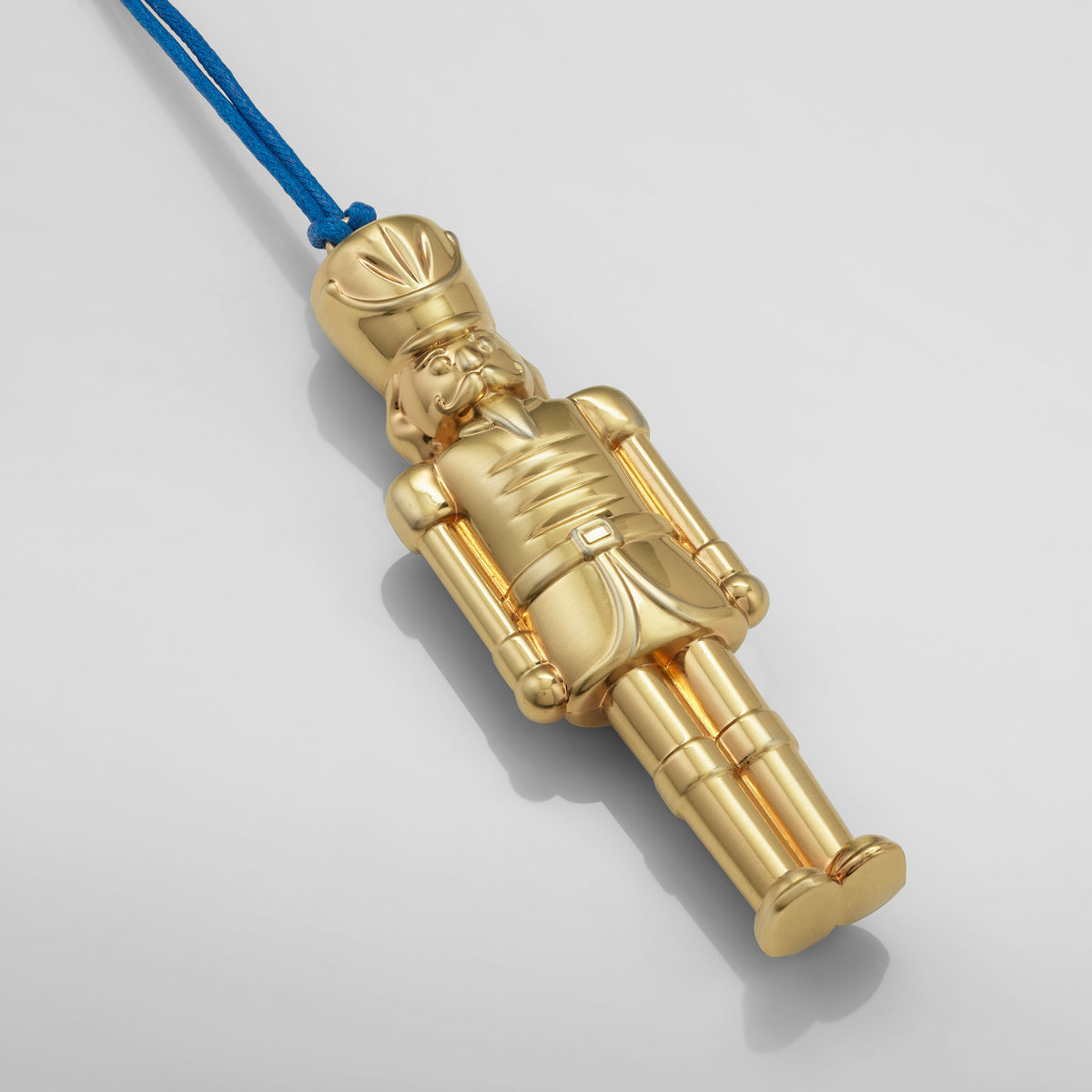 Christmas Nutcracker Golden Ornament