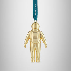Christmas Spaceman Golden Ornament