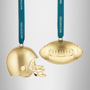 Football/Football Helmet Ornament, Set of 2