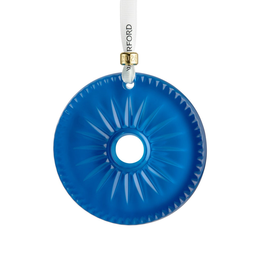 New Year Disc Firework in Blue