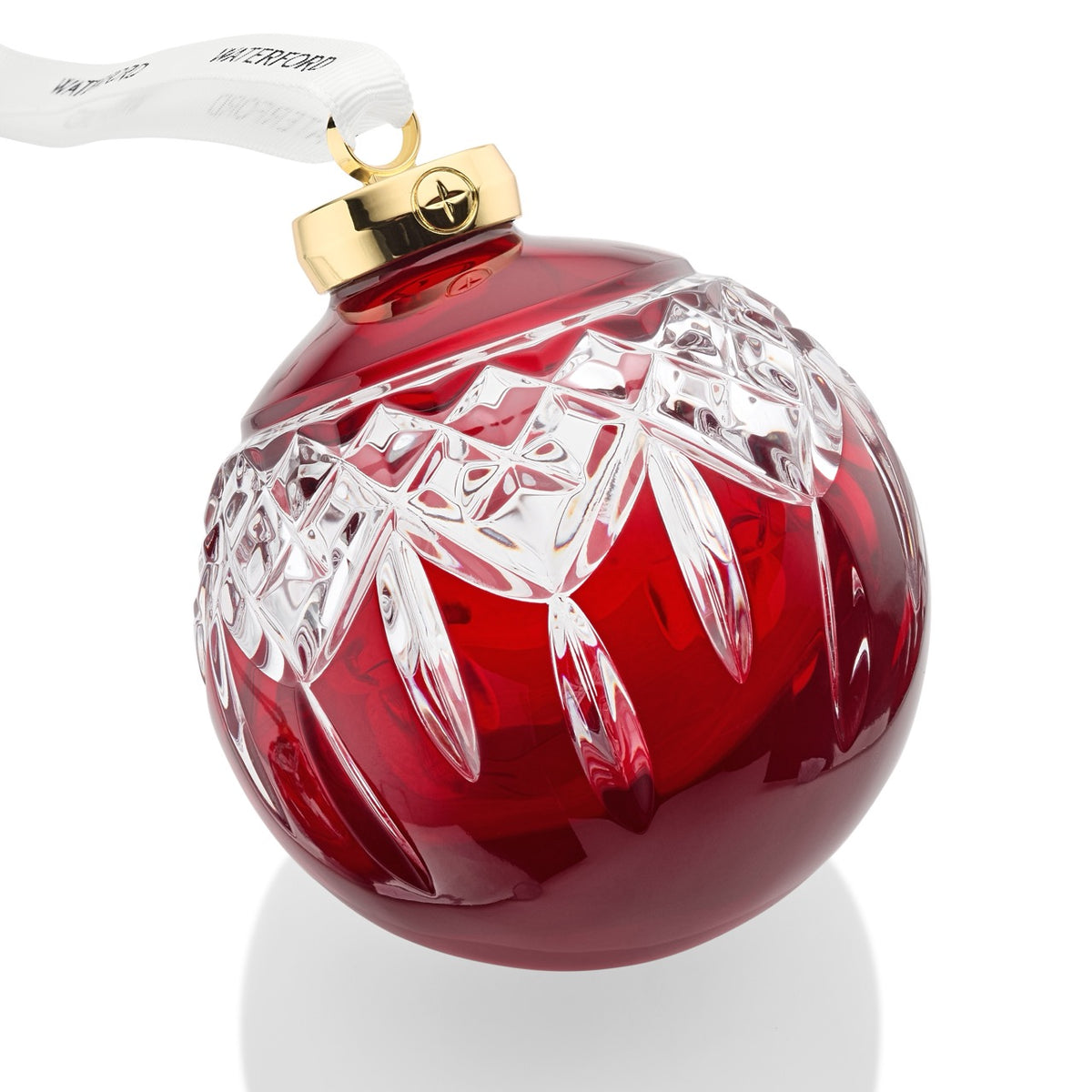 Lismore Bauble Ornament Red