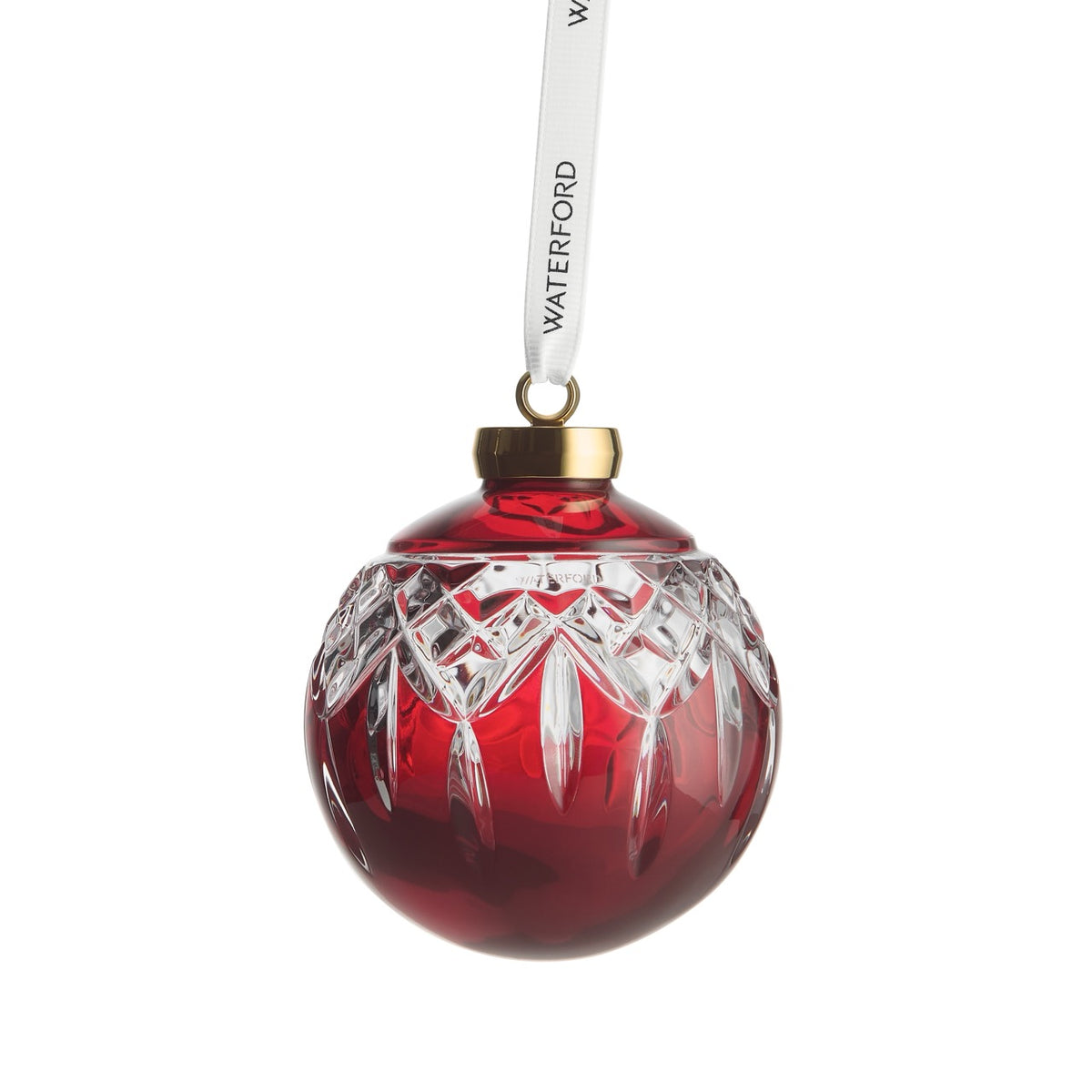 Lismore Bauble Ornament Red