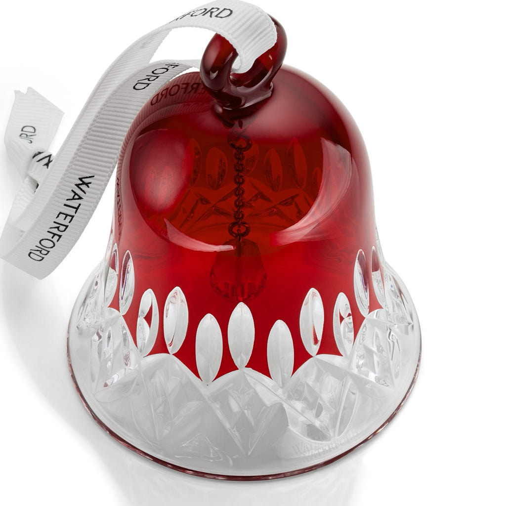 Lismore Bell Ornament Red
