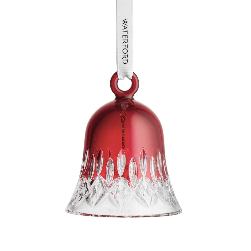 Lismore Bell Ornament Red