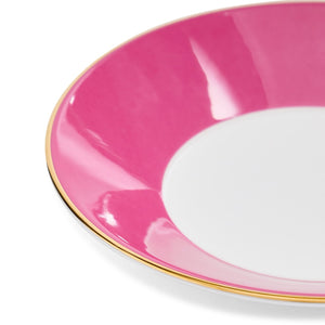Wonderlust Tonquin Teacup & Saucer in Pink