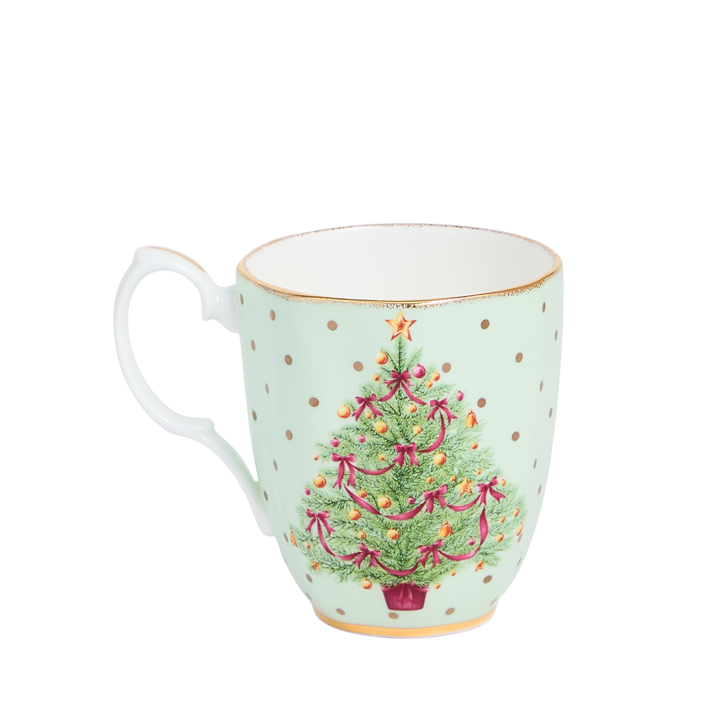 Old Country Roses Christmas Mug