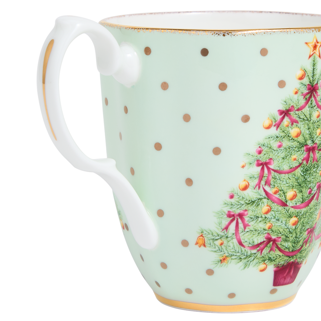 Old Country Roses Christmas Mug