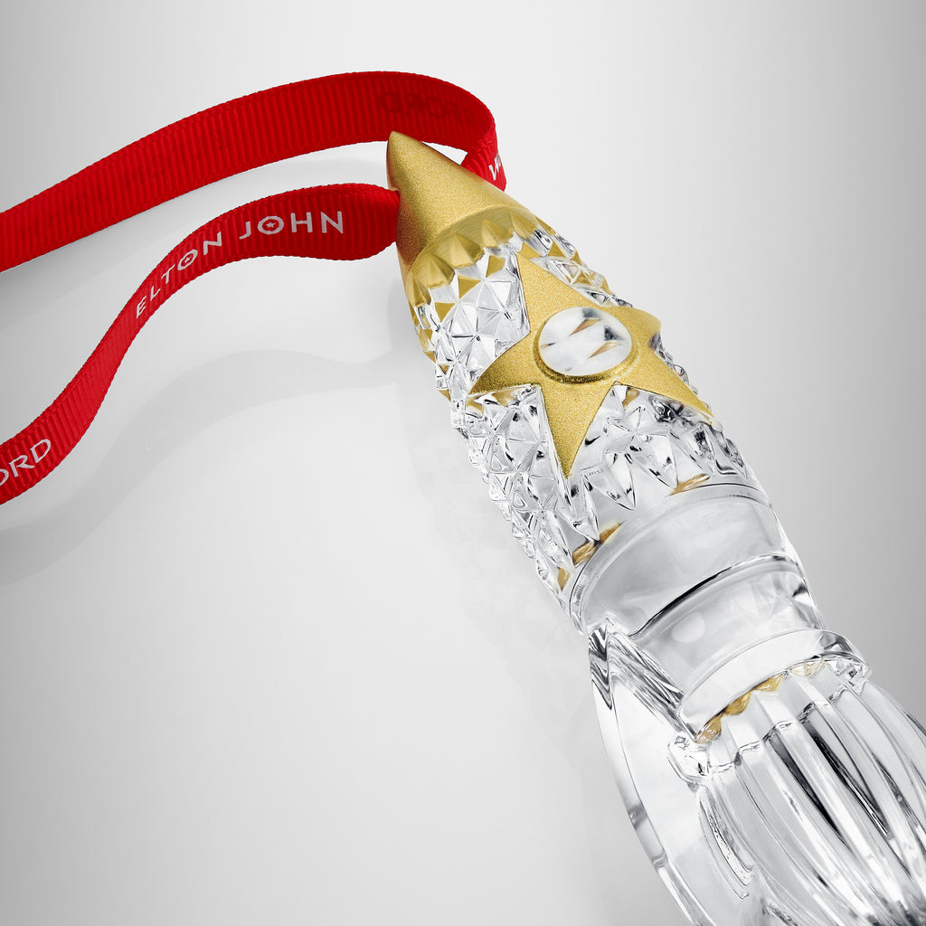 Elton John Rocket Ornament