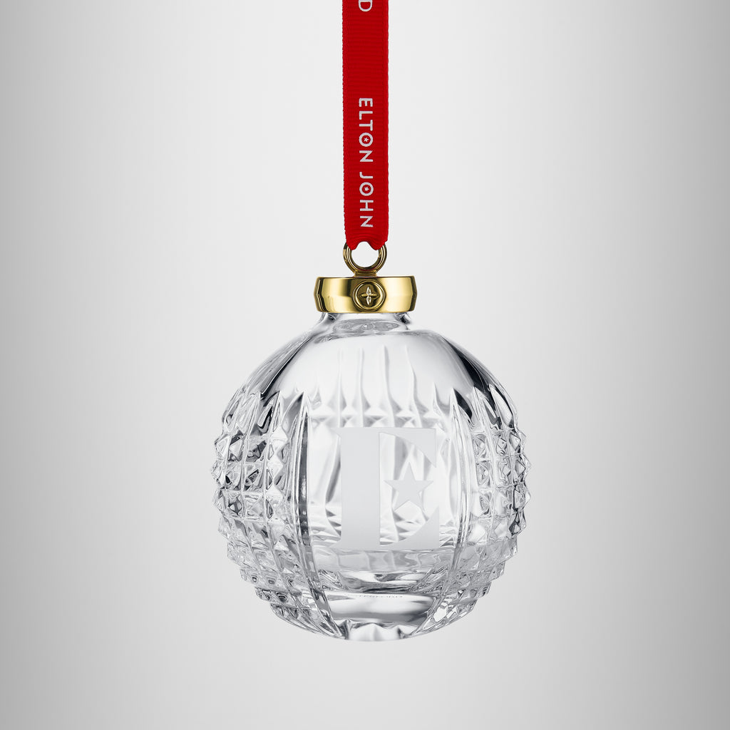 Elton John "E" Icon Bauble