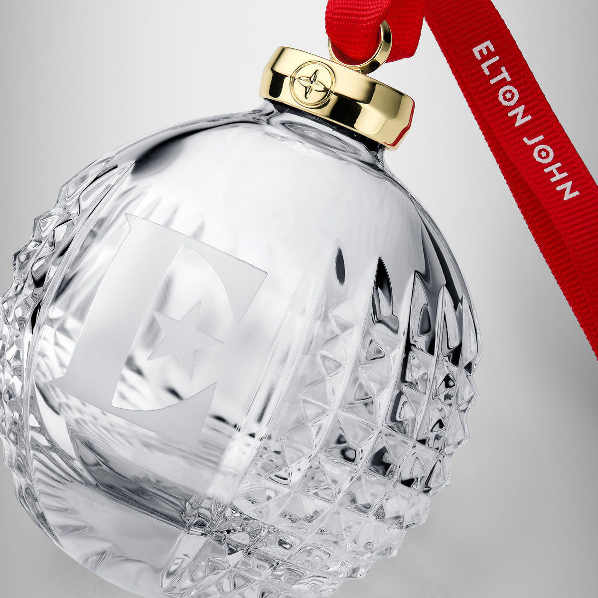 Elton John "E" Icon Bauble