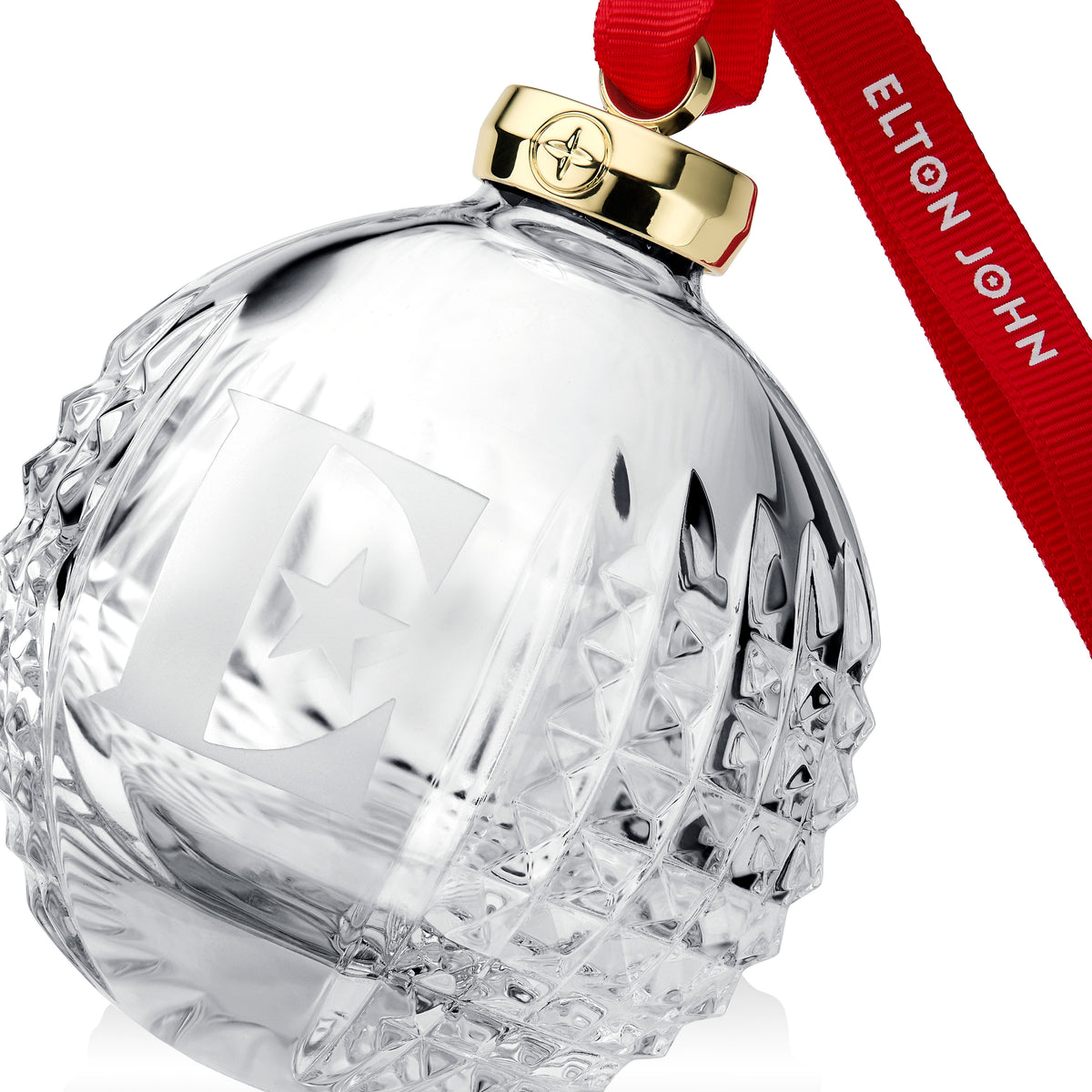 Elton John "E" Icon Bauble
