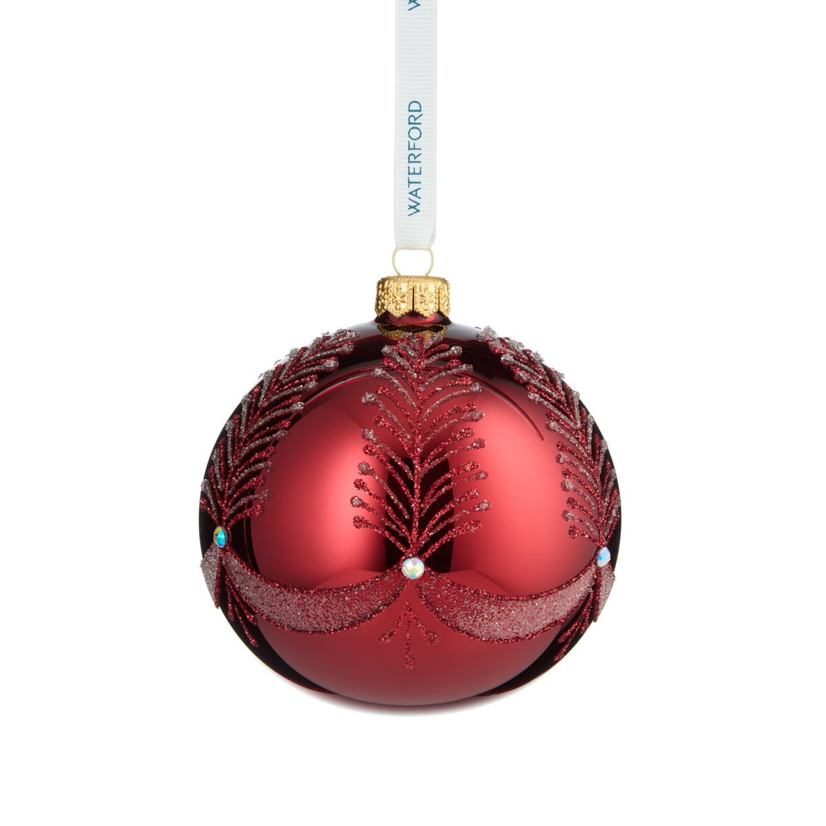 Holiday Heirlooms Red Bauble Ornament