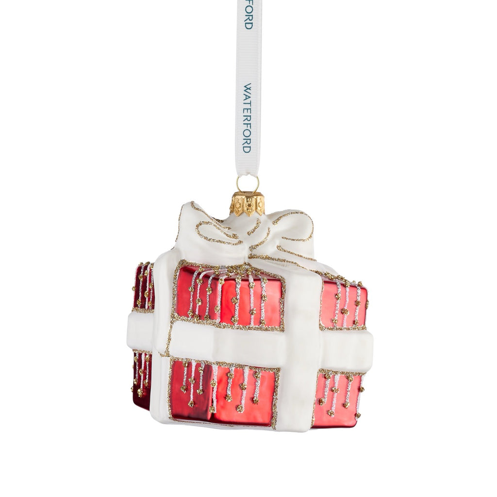 Holiday Heirlooms Red Present Ornament