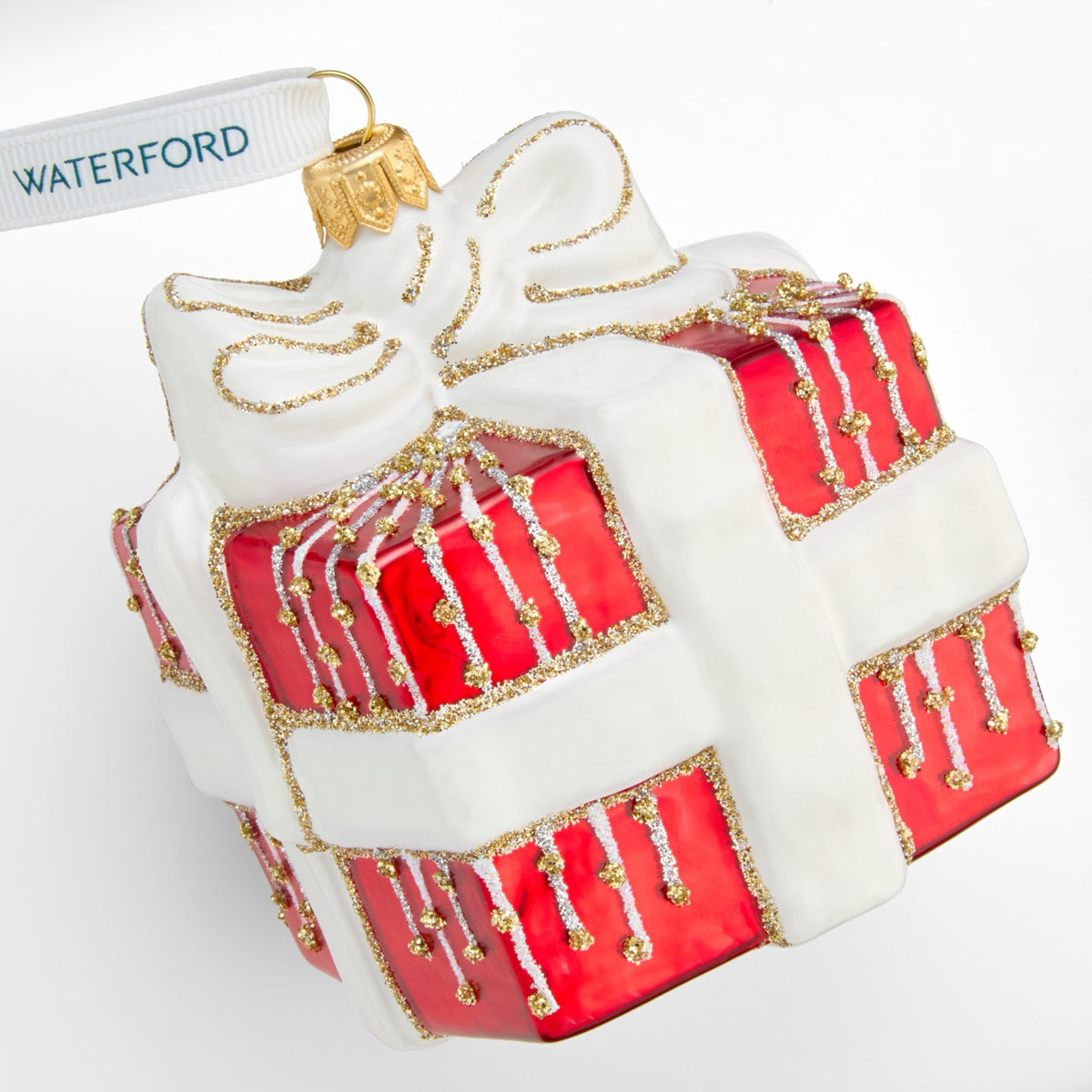 Holiday Heirlooms Red Present Ornament