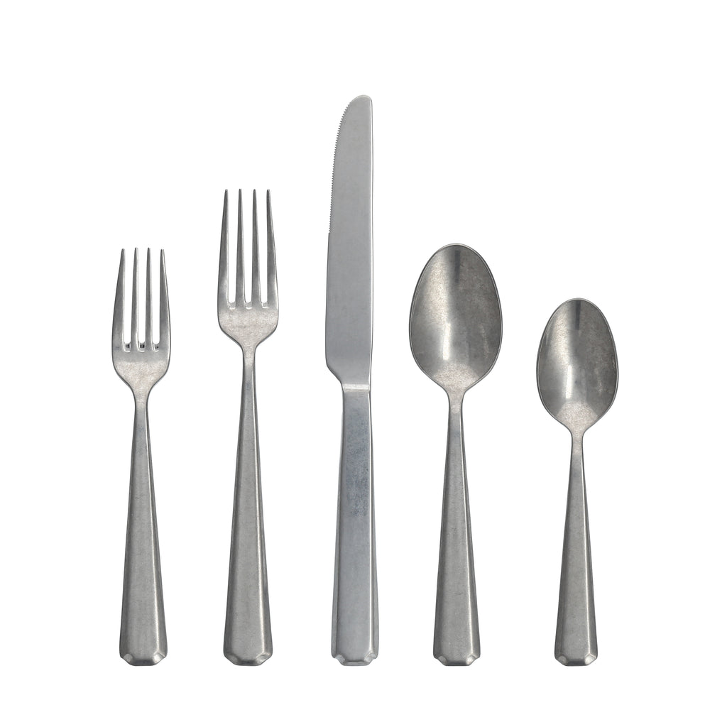 Valen Tumbled Flatware Set