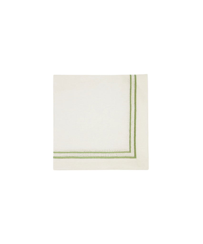 Rebecca Udall Sophie Classic Two Cord Napkin, Sage Green