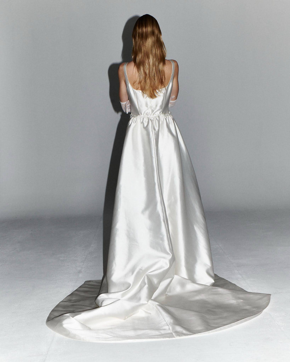 Detachable Silk Train | STYLE 112