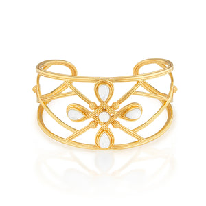 Monique Gem Cuff in Mother of Pearl